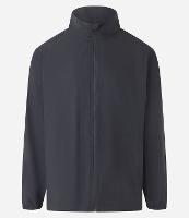 Jaqueta Esportiva Básica com Zíper e Gola Alta - 2