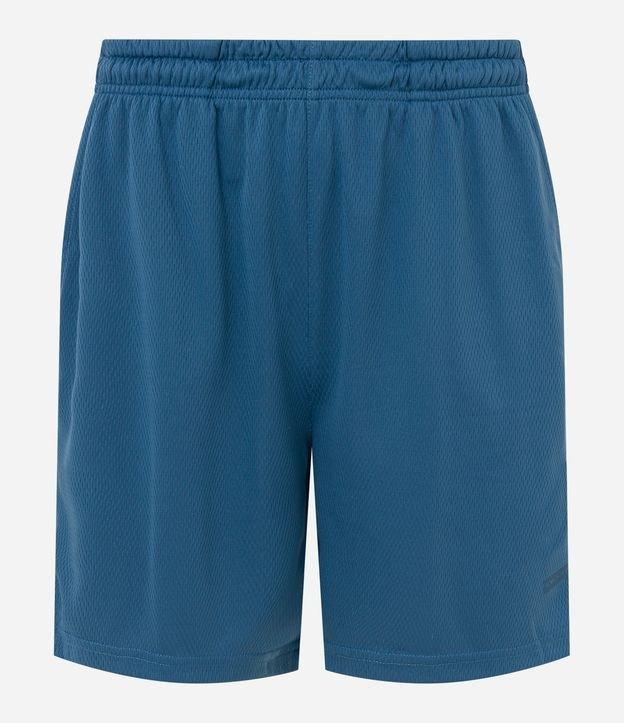 Bermuda Esportiva Tecnologia Dry com Estampa Lateral - 2