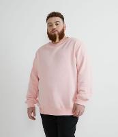 Blusão Fechado Básico em Moletom com Detalhes em Ribana - 1