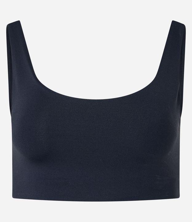 Top Esportivo em Poliamida com Decote Redondo e sem Bojo - 2