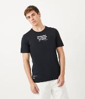 Camiseta Easy em Meia Malha com Lettering Gótico - 1