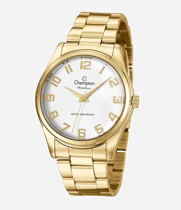 Kit Relógio Feminino Champion Analógico com Pulseira e Caixa de Metal - 1