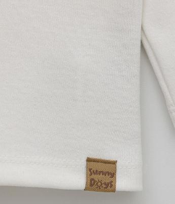 Camiseta Básica Infantil com Etiqueta na Barra- Tam 1 a 5 Anos