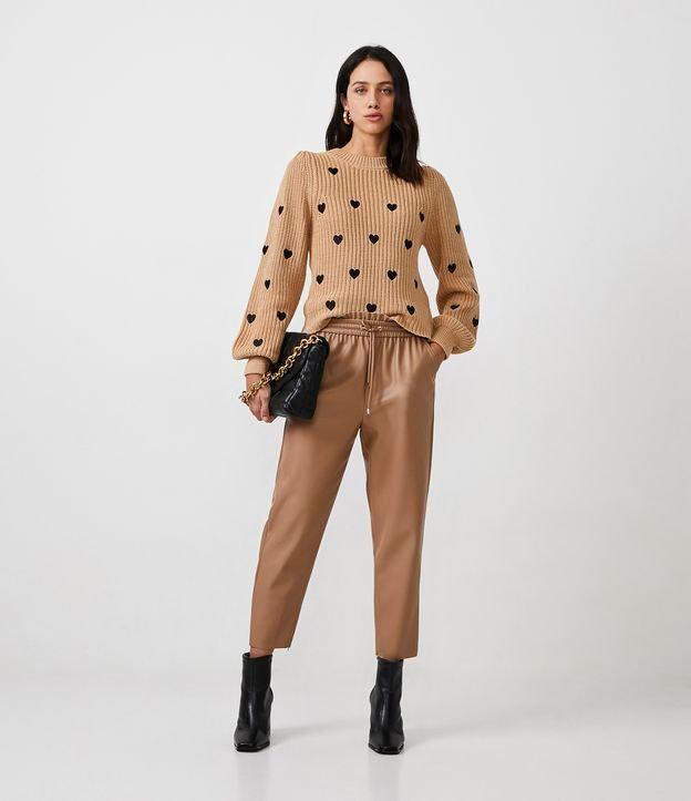 Calça Jogger com Cós Elástico - 1