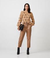 Calça Jogger com Cós Elástico - 1