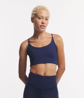 Top Esportivo em Poliamida com Alças Finas