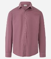 Camisa Regular em Sarja com Fio Egípcio e Manga Longa - 2