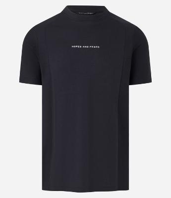 Camiseta em Algodão com Lettering Hopes and Fears