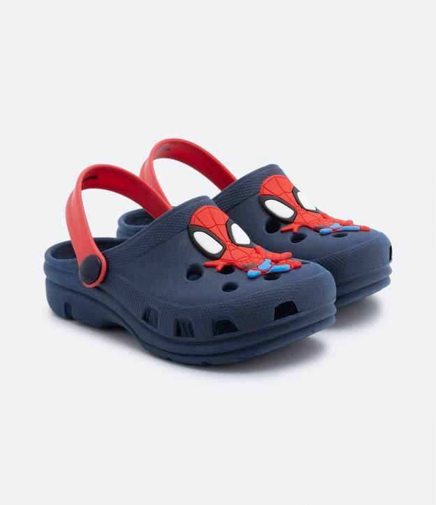 Sandália Babuche Infantil com Patch do Spidey - Tam 20/21 ao 32/33 - 1