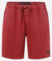 Bermuda em Sarja Lavada com Amarração no Cós - 1