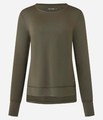 Camiseta Esportiva Texturizada com Barra Mullet