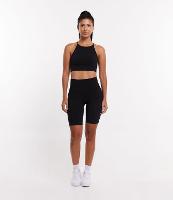 Bermuda Esportiva com Textura Canelada sem Costura - 1