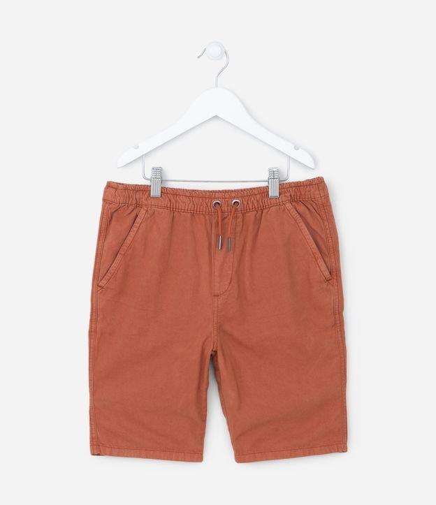 Bermuda Infantil em Sarja com Amarração - Tam 5 a 14 anos - 1