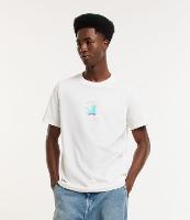 Camiseta Regular em Algodão com Estampa Gato de Skate - 2