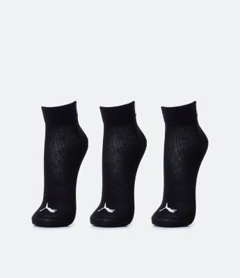 Kit 03 Meias Cano Curto Esportivas em Algodão com Logo Puma