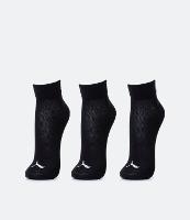 Kit 03 Meias Cano Curto Esportivas em Algodão com Logo Puma - 1