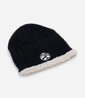 Gorro Infantil com Patch de Paisagem e Forro com Pelinhos - 1