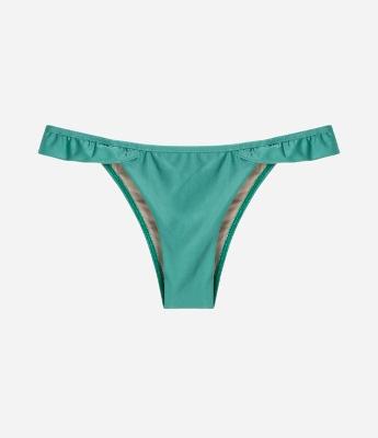 Biquíni Calcinha String com Babado Lateral