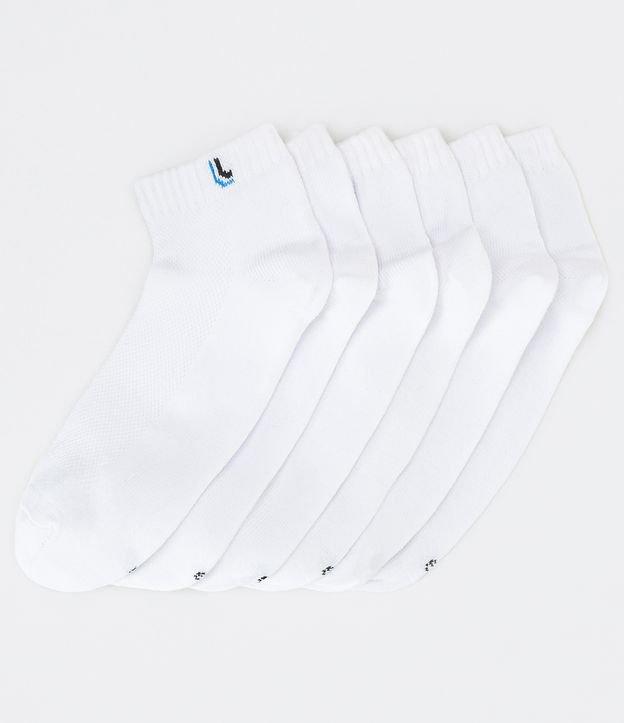 Kit 03 Pares de Meias Esportivas Cano Baixo Lupo - 1