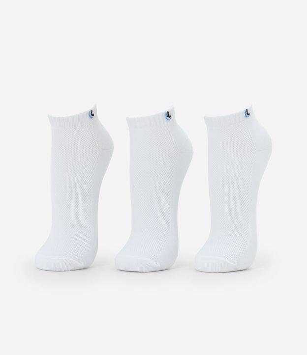 Kit 03 Pares de Meias Esportivas Cano Baixo Lupo - 2