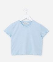 Blusa Infantil com Corações e Glitter - Tam 5 a 14 Anos - 1