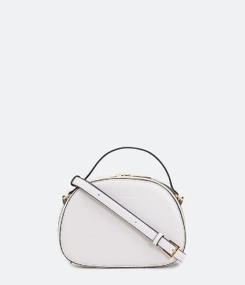 Bolsa Transversal Câmera Bag Arredondada e Duas Aberturas