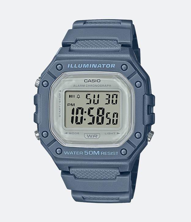 Relógio Casio Unissex Digital W-218HC-2AVDF - 1