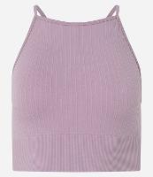 Top Esportivo em Poliamida com Textura Canelada sem Costura - 1