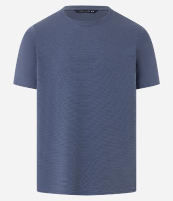 Camiseta Slim em Algodão Peruano com Textura Canelada