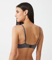 Sutiã Triangular em Microfibra com Bojo e Alça Regulável - 3