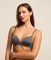 Sutiã Triangular em Microfibra com Bojo e Alça Regulável - 5