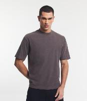 Camiseta Boxy em Algodão Estonada com Gola Alta - 1