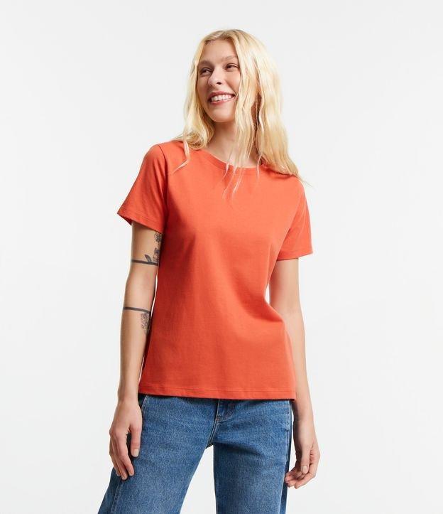 Camiseta Básica em Algodão Peruano com Manga Curta - 2
