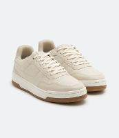 Tênis Street Cano Baixo com Cadarço e Recortes - 1