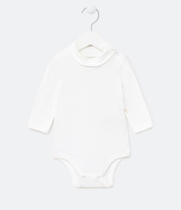 Body Infantil com Gola Alta - Tam 0 a 24 meses - 1
