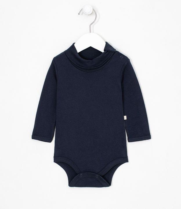 Body Infantil com Gola Alta - Tam 0 a 24 meses - 1