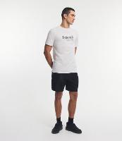 Bermuda Slim em Moletom com Cós Elástico e Etiqueta na Barra - 1