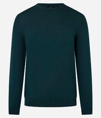 Suéter Básico em Viscose com Gola Redonda