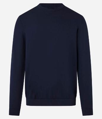 Suéter Básico em Viscose com Gola Redonda