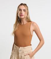 Body Sem Manga em Ribana de Poliamida - 2