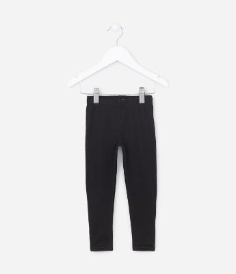 Calça Legging Infantil em Malha Térmica - Tam 1 a 5 Anos
