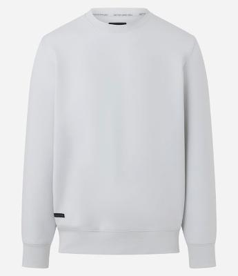 Casaco Fechado Esportivo com Punho Ajustado e Etiqueta Aplicada