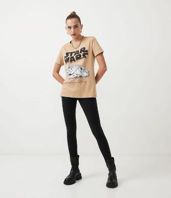 Calça Push Up em Sarja com Cinco Bolsos