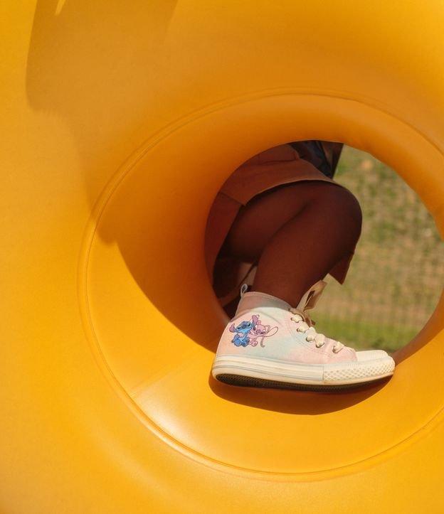 Tênis Cano Médio Infantil com Estampa do Stitch e da Angel - Tam 26 ao 34 - 2