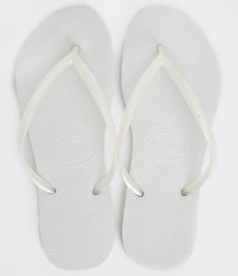 Chinelo Slim com Tira Metalizada Havaianas
