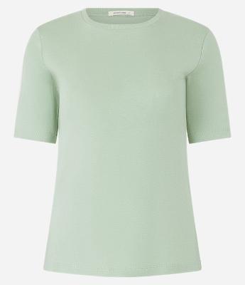 Blusa Básica em Algodão com Gola Redonda