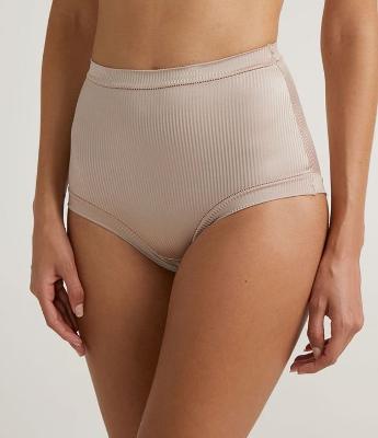 Calcinha Alta em Microfibra Texturizada DeMillus