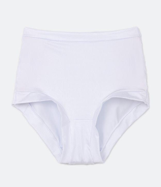 Calcinha Alta em Microfibra Texturizada DeMillus - 1