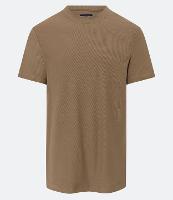 Camiseta Comfort em Meia Malha com Textura - 1