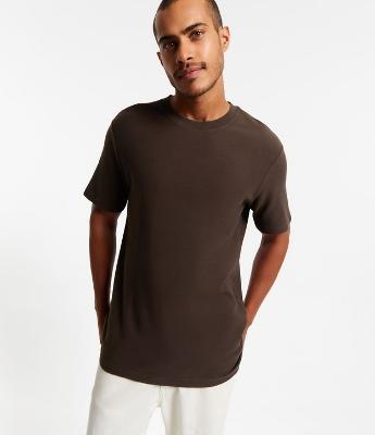 Camiseta Comfort em Meia Malha com Textura